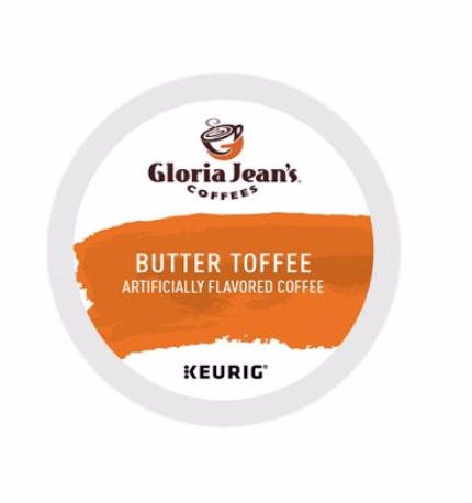 gloria jeans-高乐雅 butter toffee 奶油太妃 k-cup咖啡 24杯