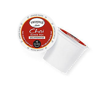 twinings-伦敦川宁 chai decaf无咖啡因印度拉茶 k-cup红茶 24杯