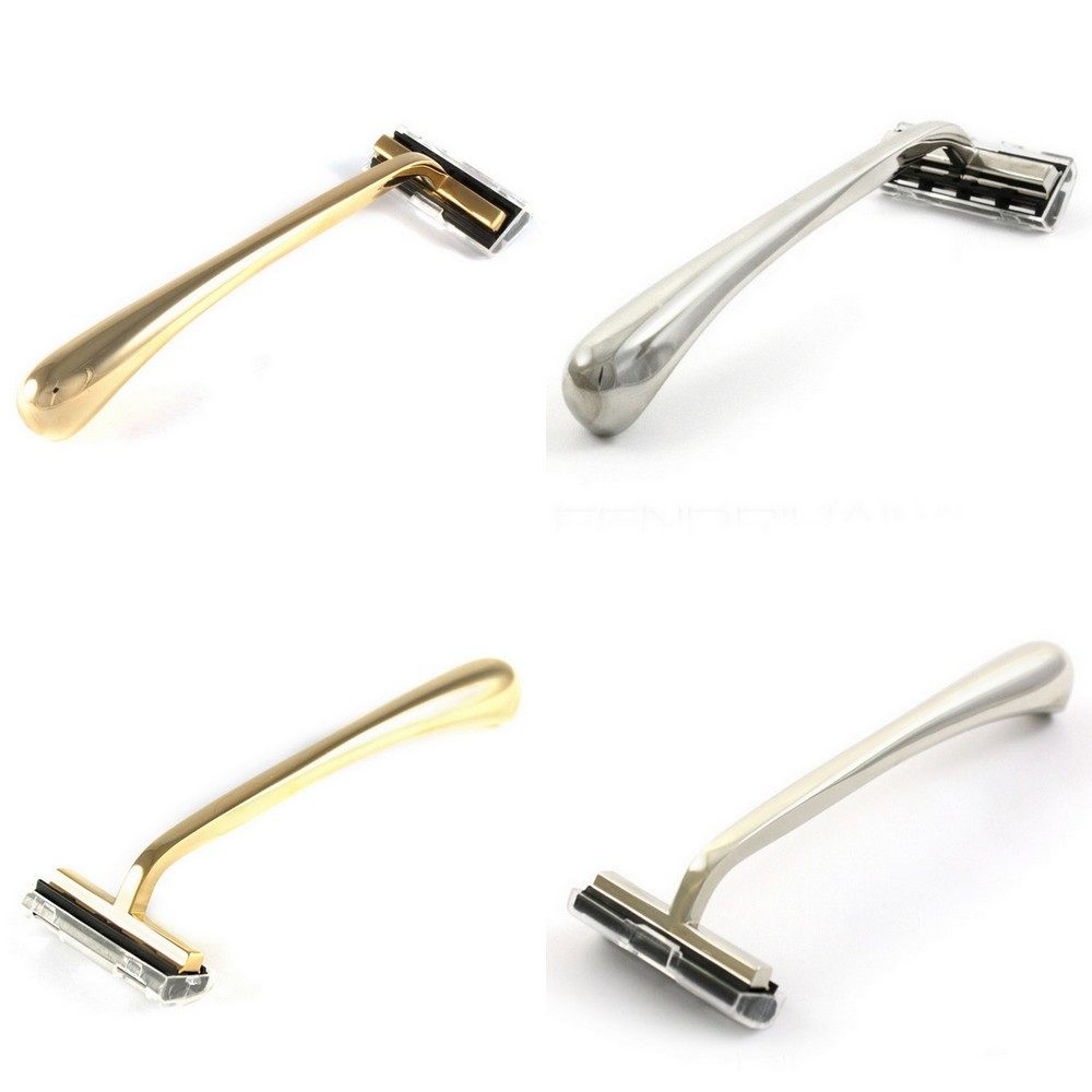 conk-威锋trac 2卡夹式剃须刀 流线形设计 金色银色 台湾产