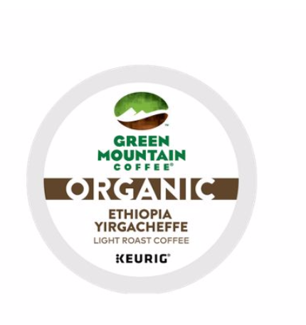 green mountain-organic 埃塞俄比亚耶加雪菲 k-cup咖啡 16杯