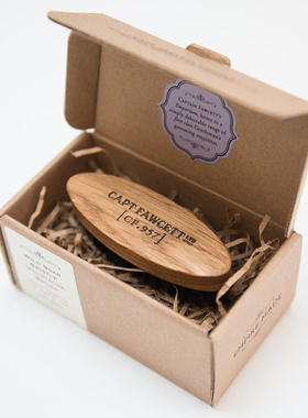 Captain Fawcett-福塞特船长 清洁定型梳理橡木手柄 男士胡须刷