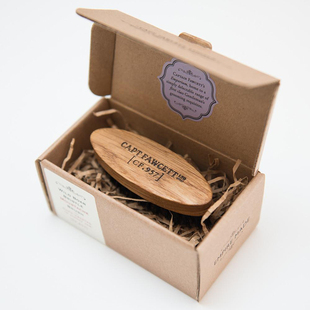 Captain Fawcett-福塞特船长 清洁定型梳理橡木手柄 男士胡须刷