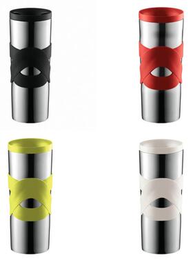 Bodum-波顿 TRAVEL MUG 真空双层不锈钢保温随行杯多色 450ml