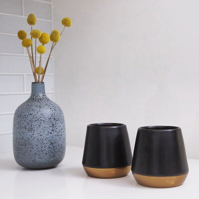 咖啡杯美国隔热双层陶瓷