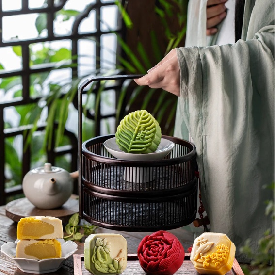 喜饼中式糕点订婚结婚摆台礼盒中式糕点茶叶点心喜字饼茶点茶味