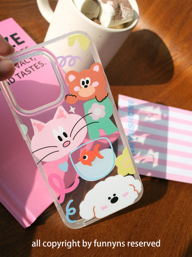 funnyns苹果16imd双层手机壳