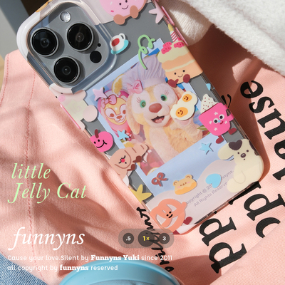 双层可定制照片奶油动物手机壳