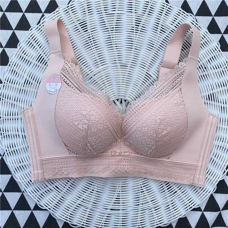 无痕背心式文胸大码女士内衣无钢圈薄款CD杯防下垂收副乳蕾丝文胸,女士内衣/男士内衣/家居服,文胸,淘宝优惠券,粉丝福利购,淘宝优惠卷
