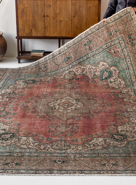 视觉味道 伊朗进口手工羊毛地毯客厅进口高端欧美式波斯801207