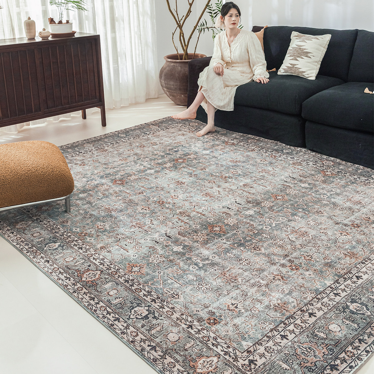 中古地毯母婴级无味无胶无甲醛