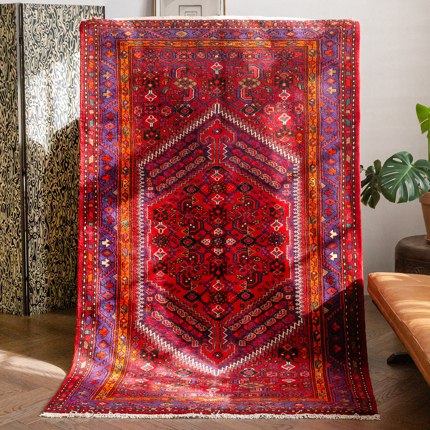 视觉味道 伊朗Zanjan手工羊毛地毯客厅复古波斯地垫床边毯Gh.10,居家布艺,地毯,淘宝优惠券,粉丝福利购,淘宝优惠卷