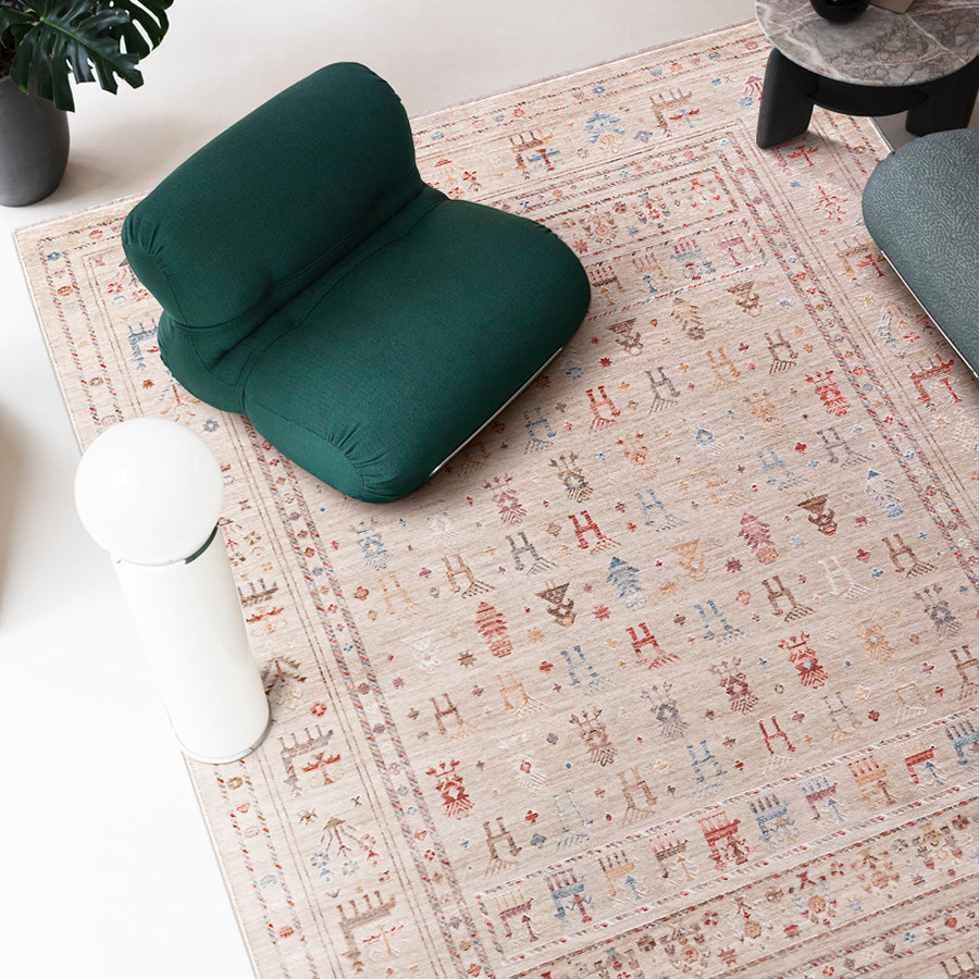 视觉味道土耳其复古客厅地毯高级编织中古风耐脏无胶进口新款卡贝,居家布艺,地毯,淘宝优惠券,粉丝福利购,淘宝优惠卷