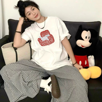 【100%纯棉】短袖设计感小众男女