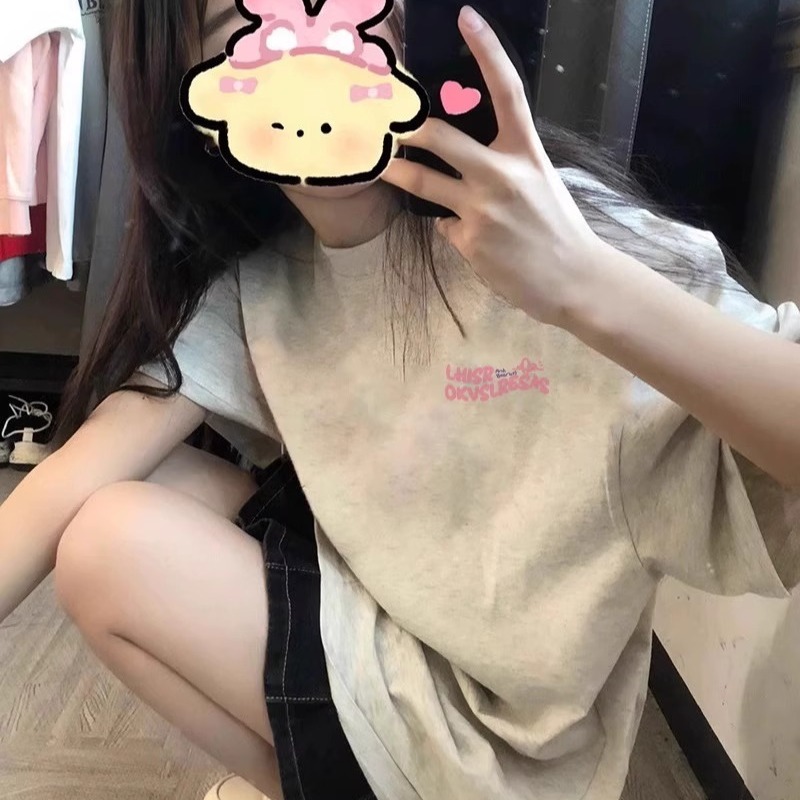 【100%纯棉】短袖设计感小众男女