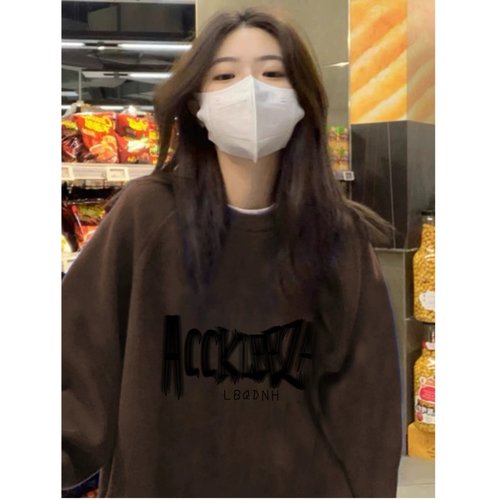 春秋款爆款薄款卫衣美式纯棉宽松