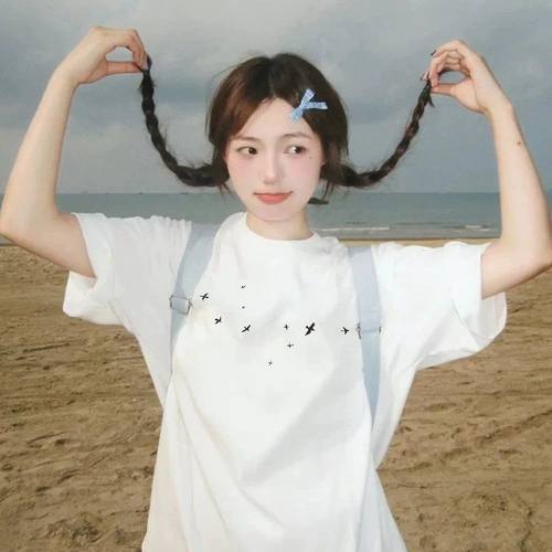 【100%纯棉】短袖设计感小众男女