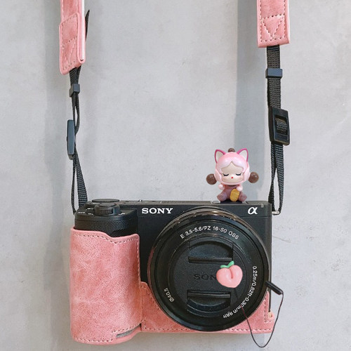 疯马粉白黑煤球手绘狗保护套