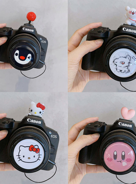 适用于佳能R50V镜头盖R50R100配件r10相机m200索尼ZVE10二代A6000