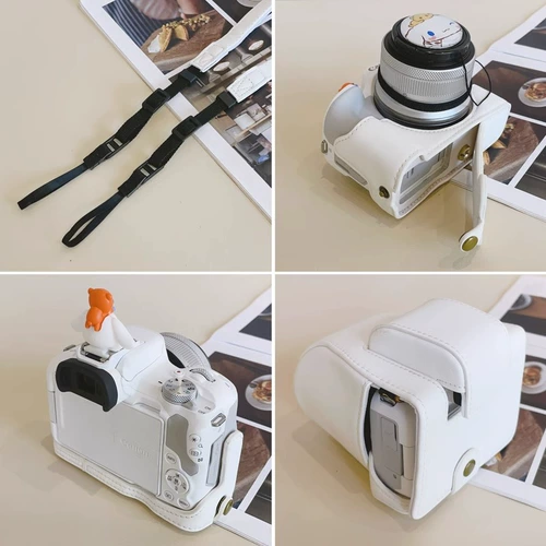 Canon, камера, защитный чехол, белые милые аксессуары, модель R50, модель R50