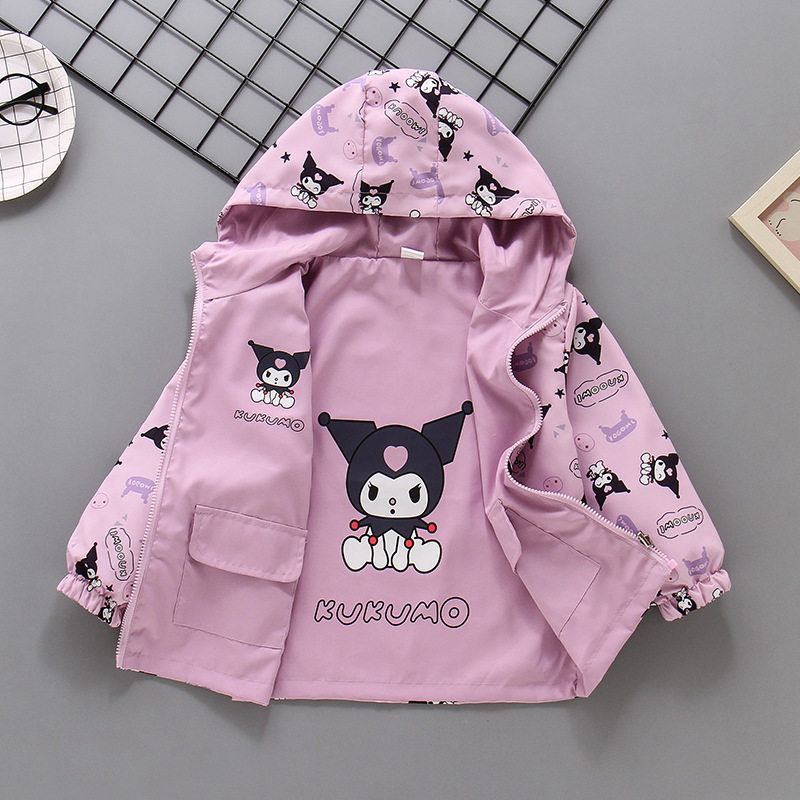 女童冲锋衣儿童外套春秋新款女孩时尚风衣中大童双面穿上衣两面穿,童装/婴儿装/亲子装,风衣,淘宝优惠券,粉丝福利购,淘宝优惠卷