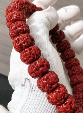 玉化金刚老盘龙纹手持小金刚