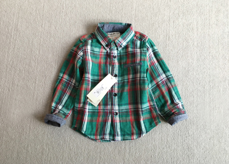 Chemise enfant à manche longue - Ref 2083271 Image 4