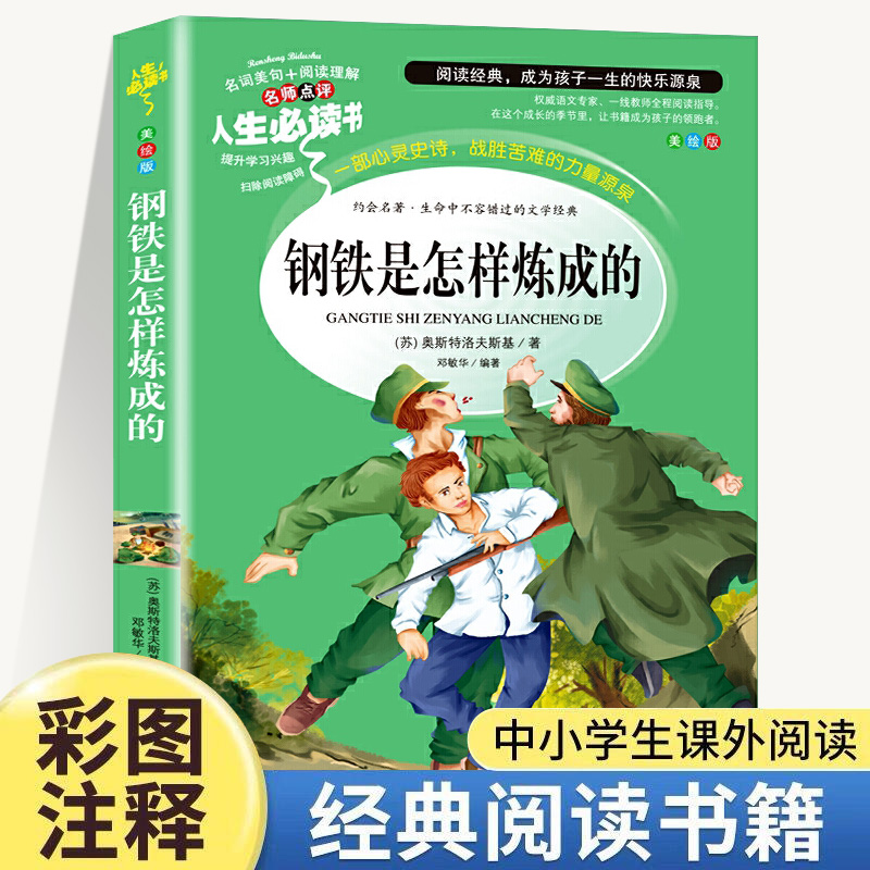 钢铁是怎样炼成的中小学生