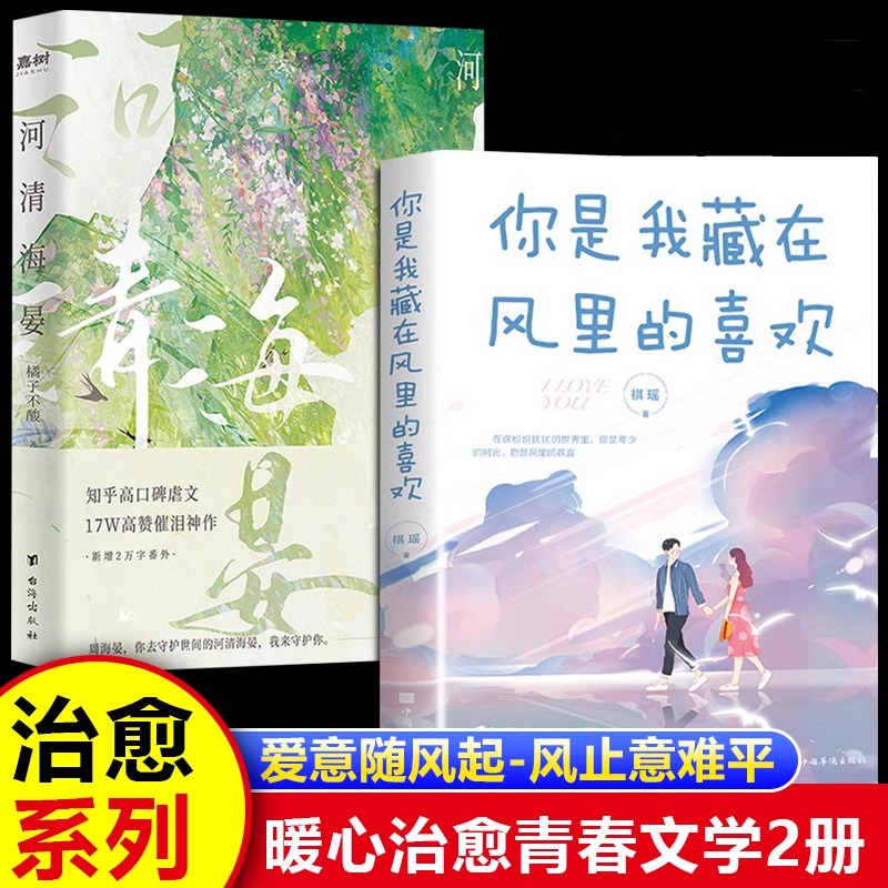 【官方正版】河清海晏 橘子不酸 畅销书排行榜15000+评论热议治愈心灵的书200万读者含泪力荐知乎高口碑虐文17W高催泪神作言情
