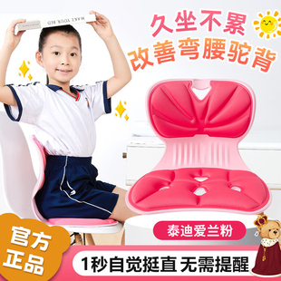 儿童坐姿矫正器护腰坐垫纠正椅直腰挺背学生娇姿防驼脊柱侧弯神器