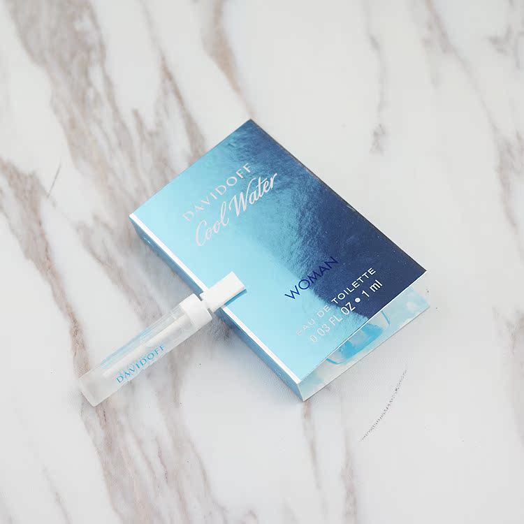 ר¹ñÕýÆ·Davidoff´óÎÀ¶Å·òCool WaterÀäˮŮʿµÏãË®ÊÔ¹ÜСÑù1ML