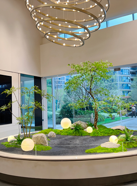 仿真青枫树大型绿植装饰枫叶树假树室内设计橱窗造景红枫树鸡爪槭