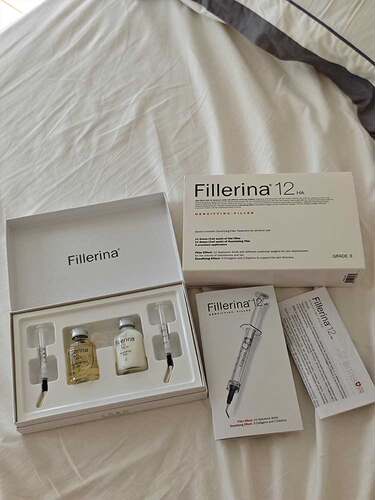 香港行货Fillerina 12AH 緻密填充强化(3段)家用非入侵式