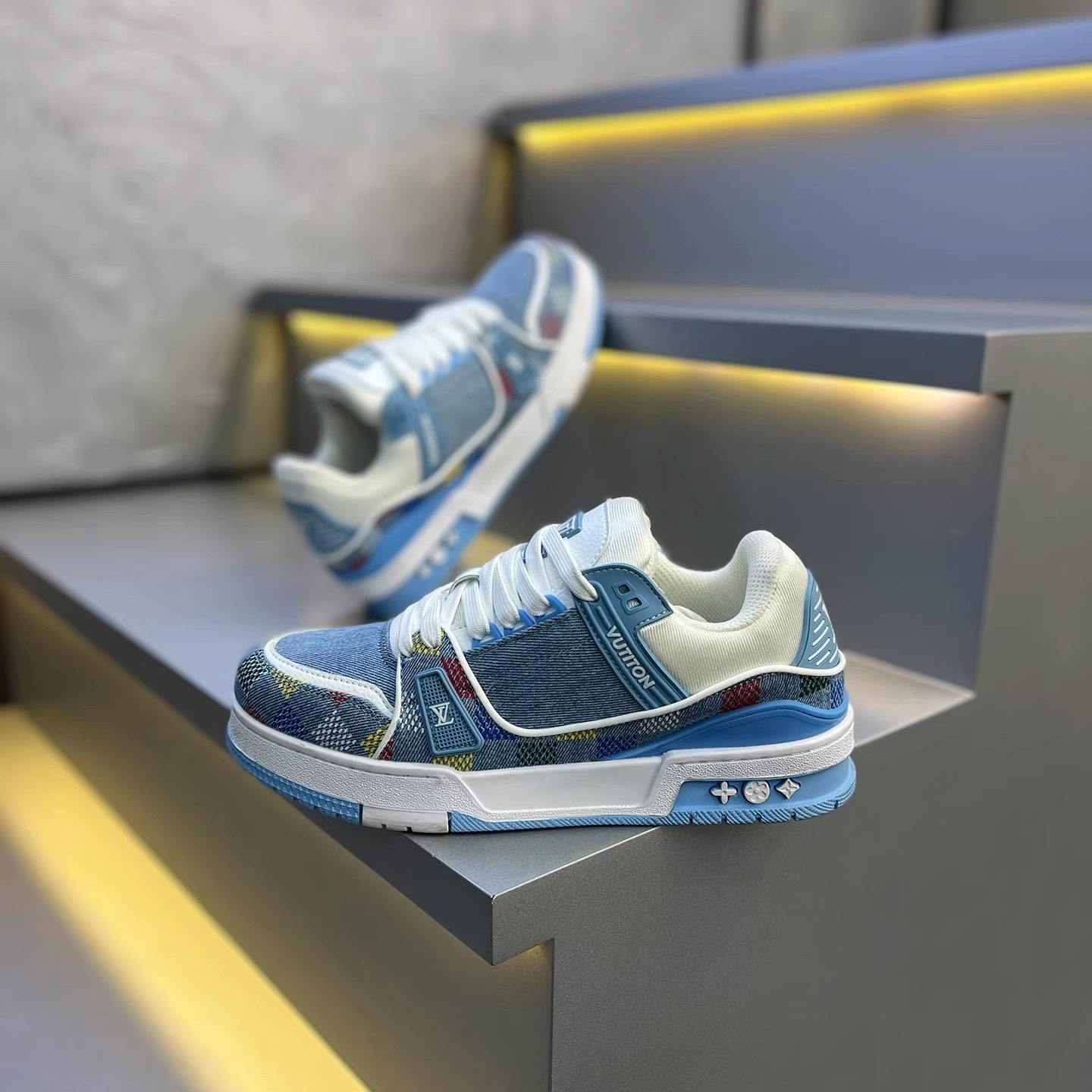 款设计师厚底西装小男鞋刺绣休闲鞋男帆布鞋款鞋丁鞋素面休闲板鞋