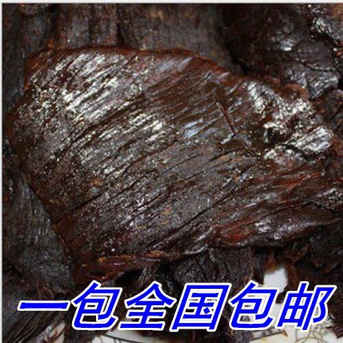 厨工牛肉 手撕牛肉 湖岭牛肉干五香温州黑牛肉干250g 手撕黑牛