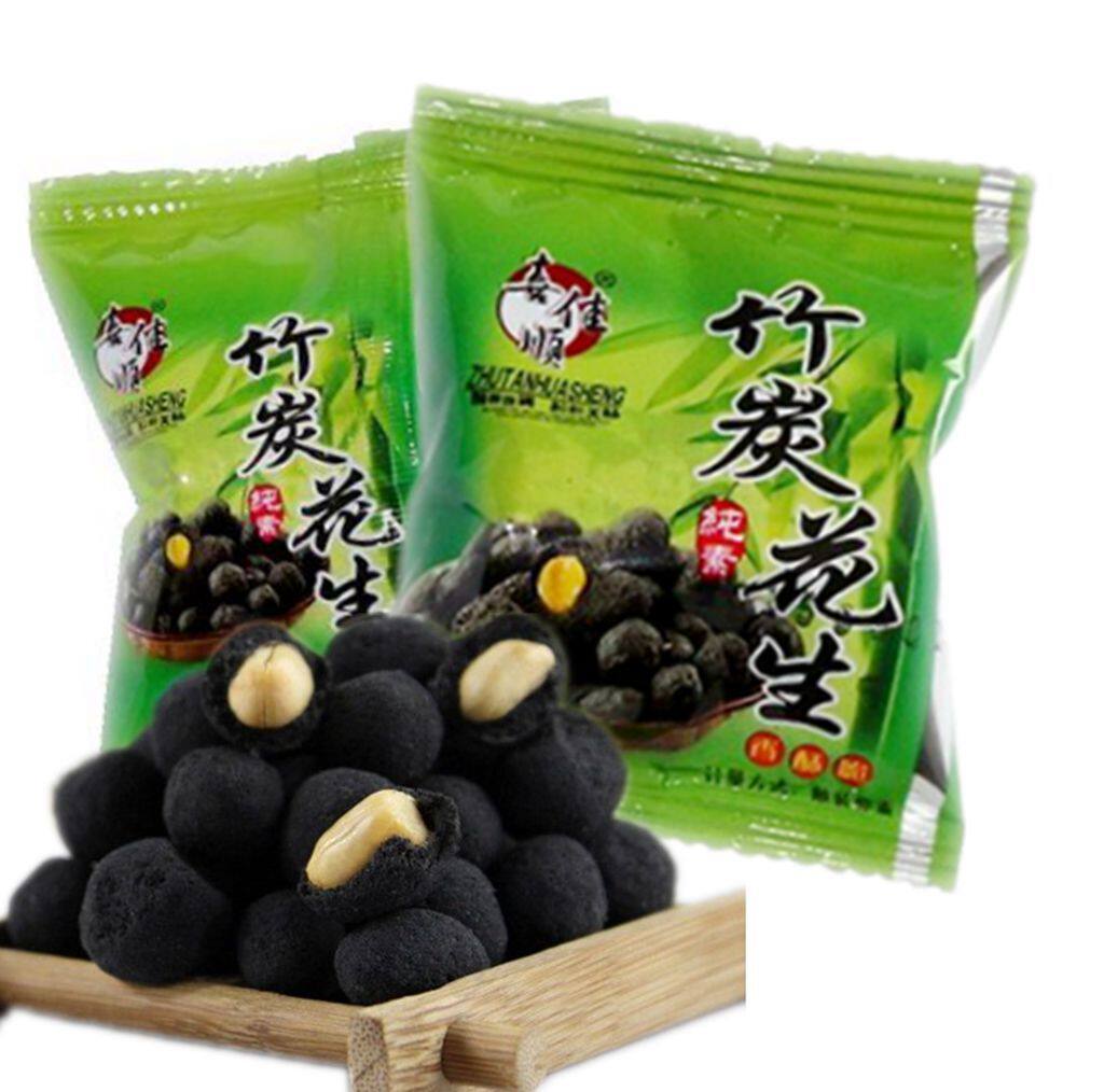 喜佳顺竹炭花生纯素早期外包装