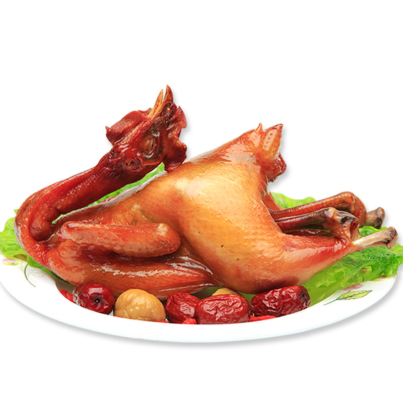 藤桥熏鸡 熟鸡400g拆开即食 温州熏鸡 烤全鸡三黄鸡高品质 精品