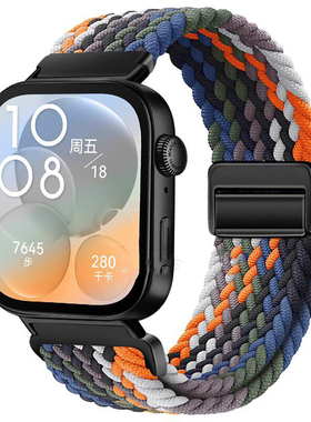 适用联想Lenovo Watch Fit智能手表带尼龙磁吸L-SWAF101 _SWAW101