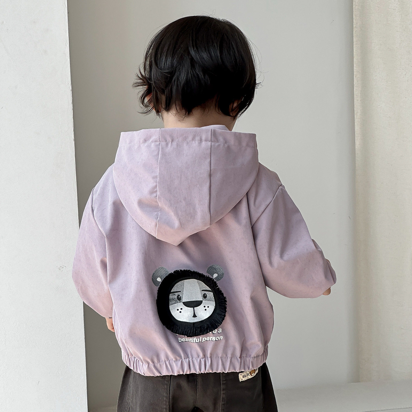 点兮2025秋季新款婴幼儿韩版三件套男宝宝外套打底衫棉布裤三件套