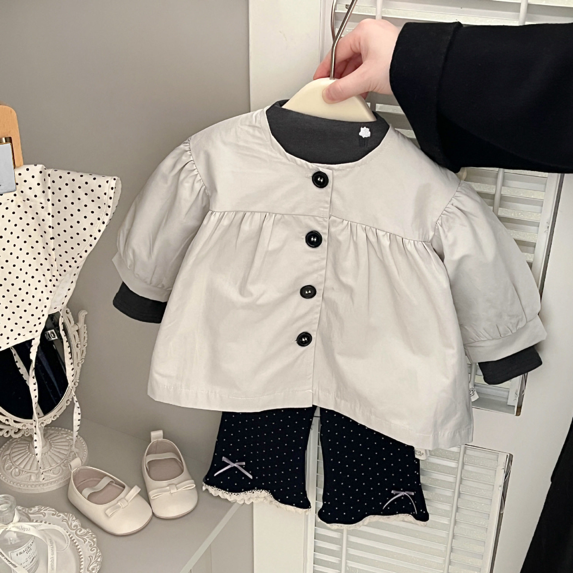 儿童风衣2026新款秋季宝宝洋气外套春秋装小女孩韩系时尚休闲衣服,童装/婴儿装/亲子装,风衣,淘宝优惠券,粉丝福利购,淘宝优惠卷