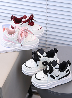 2025新款儿童板鞋春秋季宝宝运动鞋男女童休闲舒适透气时尚鞋