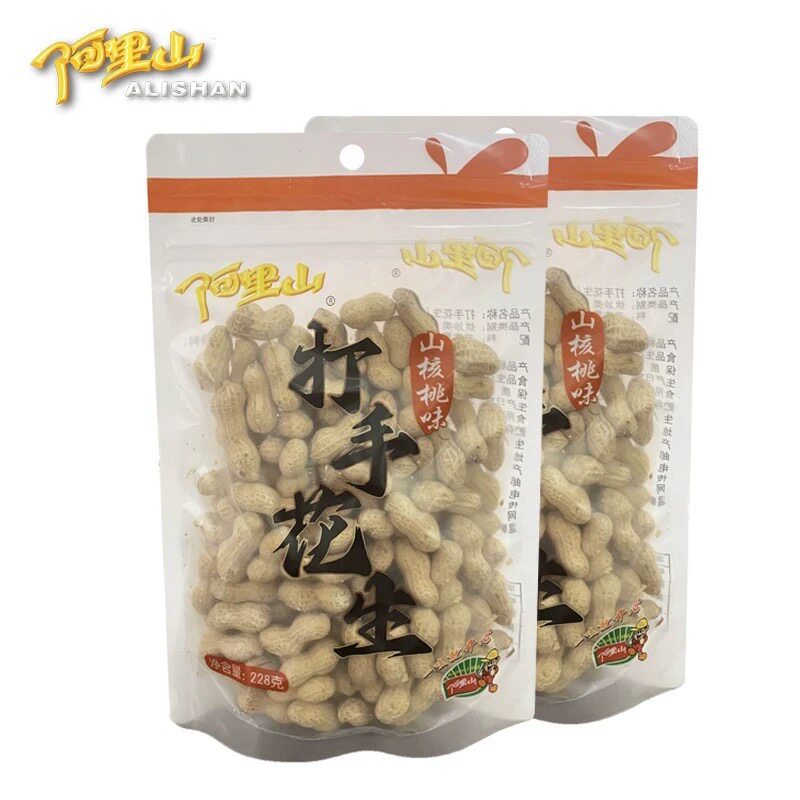 阿里山打手花生228g山核桃味花生米休闲零食小吃花生米佐餐零食