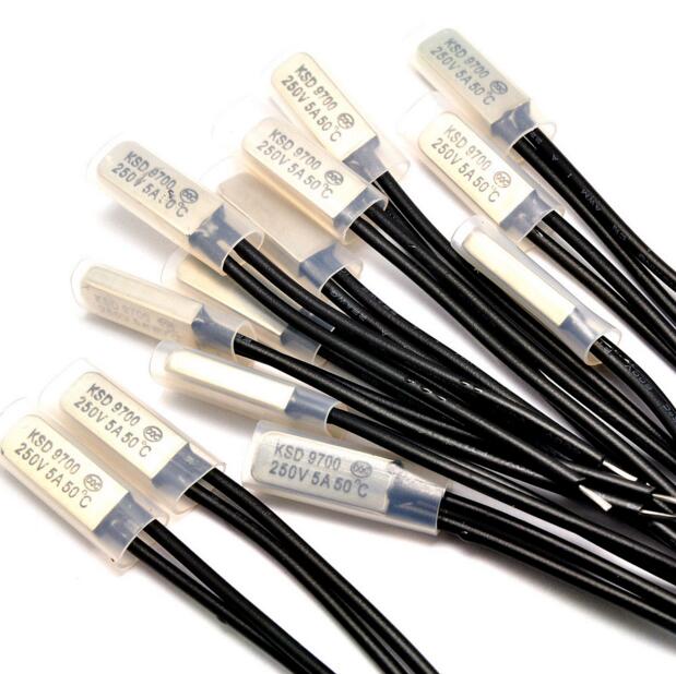 KSD9700温控/温度开关40度-105度 常闭常开 5A250V热保护器控制器