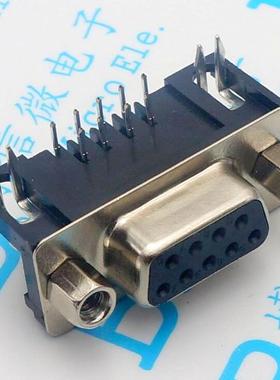 DR9/15/25/37 DB公头/母头 焊板插板式 90度弯脚/针 串口VGA插座