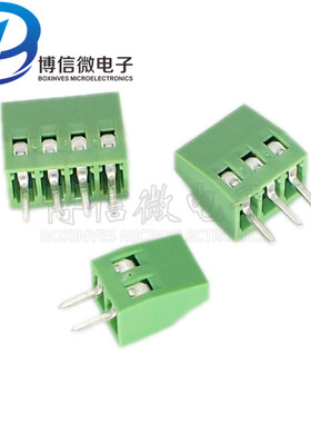 DG308 KF120 2.54mm间距螺钉式 PCB接线端子2P/3P/4P 2.54