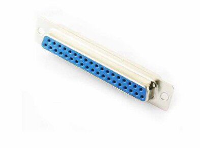 db37焊线式公头串口双层连接器