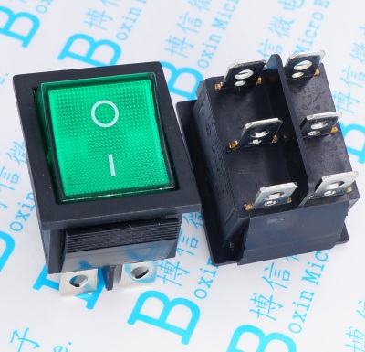 kcd4船型开关31x25mm六脚