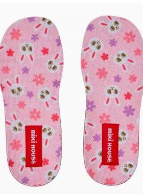 国内现货mikihouse日本制儿童卡通防滑防臭鞋垫可裁剪16-2182-381