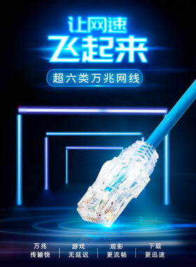 Panduit泛达超六类10G万兆网络跳线UTP28X2MBU蓝色6A万兆2米跳线高速网线28AWG低烟无卤细跳线非屏蔽UTP万兆