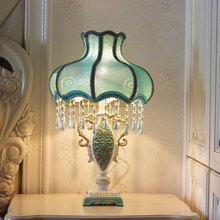 欧式台灯创意轻奢浪漫温馨插电式调节亮度遥控家用书房卧室床头灯