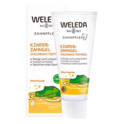 Weleda儿童啫喱牙膏无氟